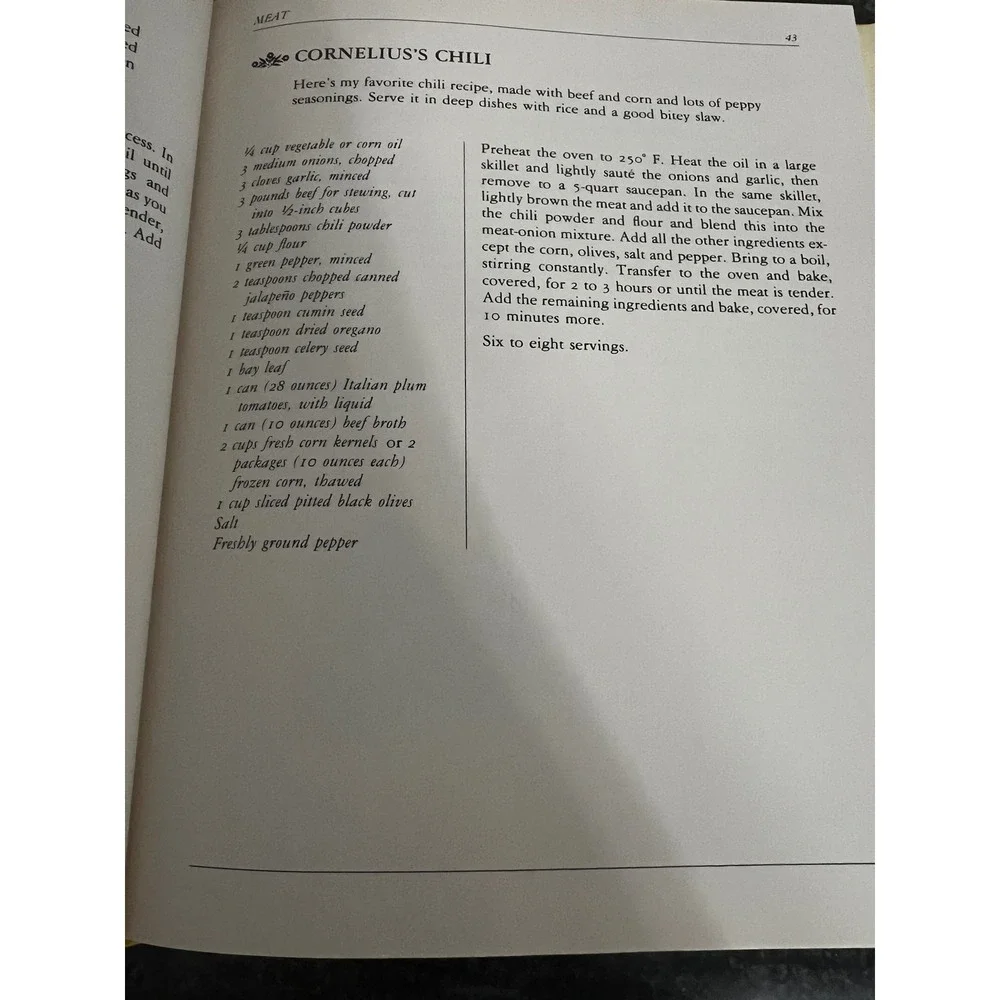 Cooking with Cornelius The Corning‎ Cookbook Signed First Edition 1982